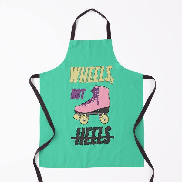 Item preview, Wheels, not heels - Long live the Roller Skates Squad! designed and sold by FabsDesign.