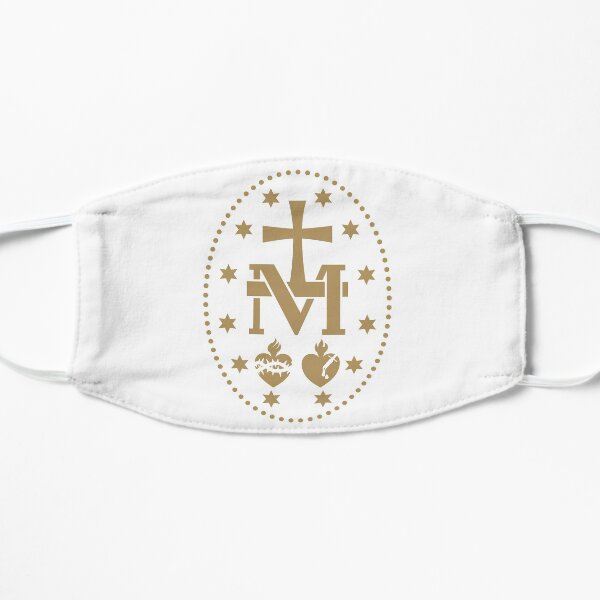 Miraculous Medal Virgin Mary Flat Mask