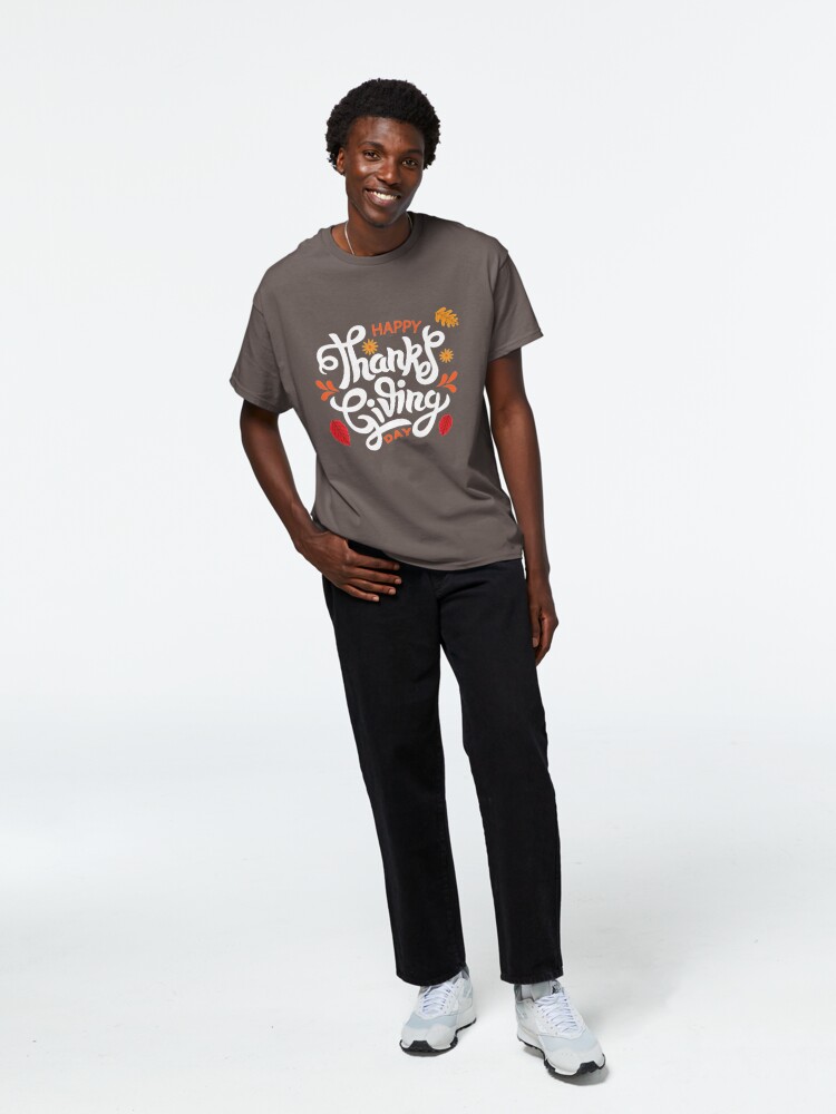 Discover Funny Thanksgiving- Happy Thanks Giving Day T-Shirt