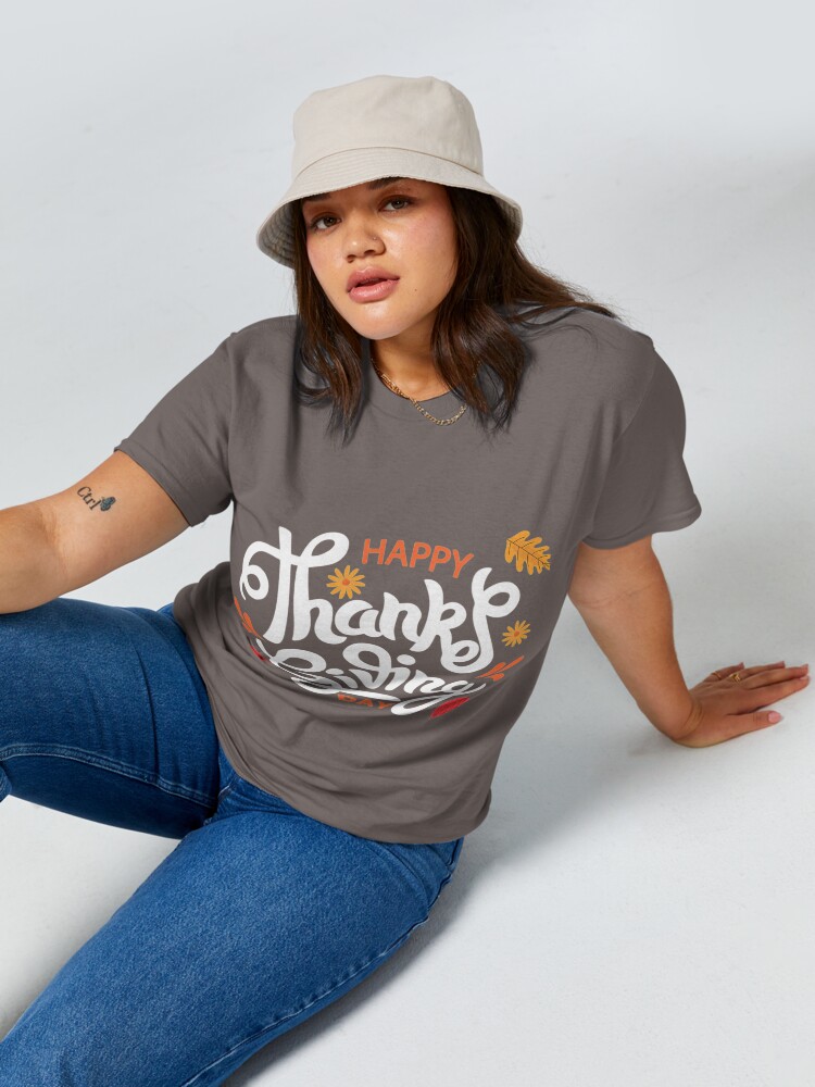 Disover Funny Thanksgiving- Happy Thanks Giving Day T-Shirt