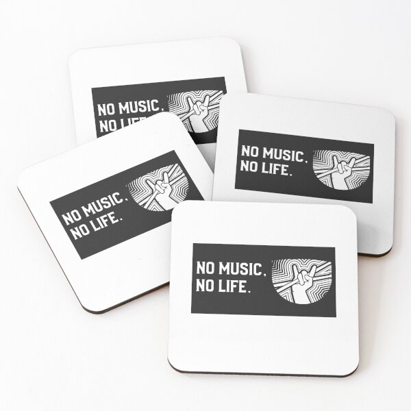 Item preview, No Music, No Life. designed and sold by SinghStore101.