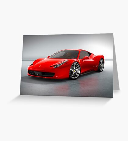 Ferrari: Greeting Cards | Redbubble