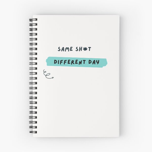 Item preview, Same sh*t different day attitude fun design designed and sold by Evartdesign.