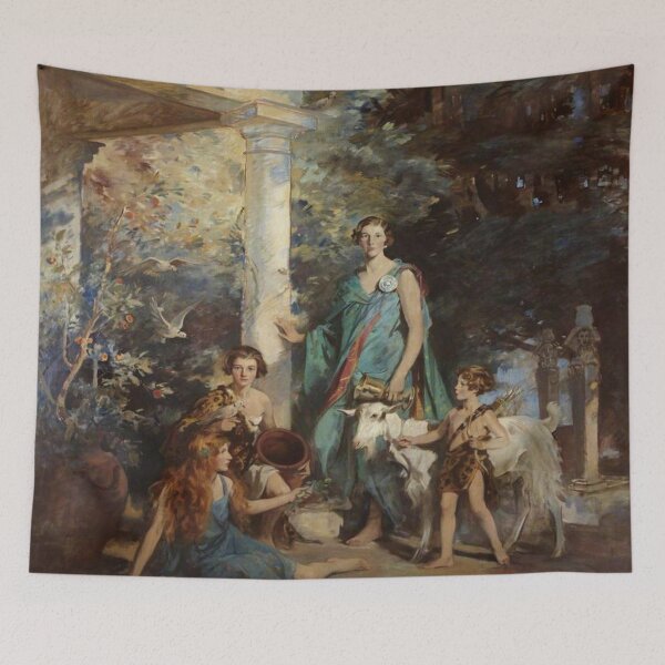 Aperçu de l'œuvre Circe and the Sirens - Edmond Brock créée et vendue par Vintage Designs +.