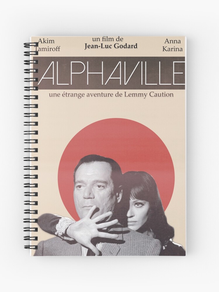La base de datos dinastía Anual Cuaderno de espiral «Alphaville - La película de Godard» de undertwker |  Redbubble