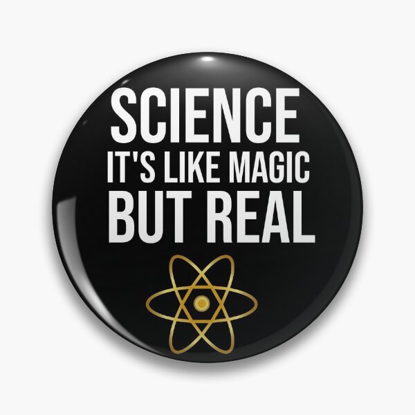 Item preview, ciencia es como magia pero real, ciencia divertida, regalo científico, regalo para profesor de ciencia, regalo para profesor, regalo para el amante de la ciencia designed and sold by adjamine.