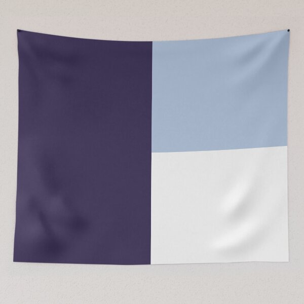 Item preview, NAVY BLUE, ALICE BLUE and WHITE 3 CHECKERS designed and sold by RachelMacht.