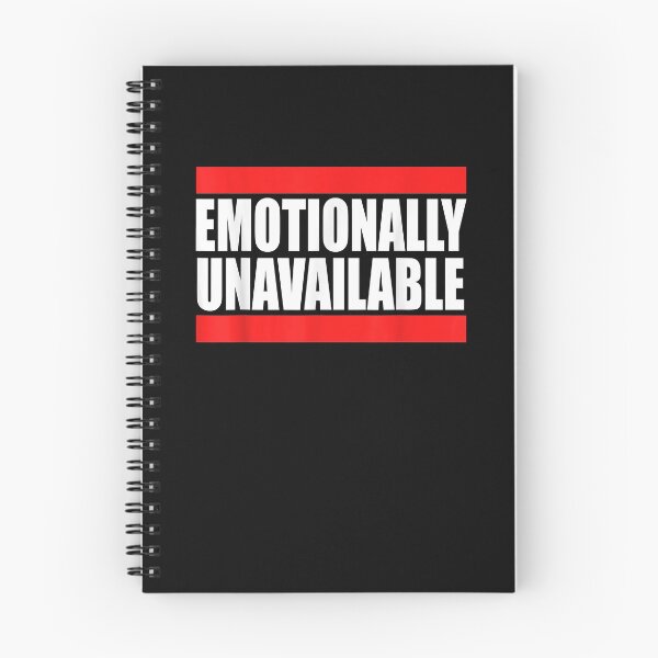 Item preview, Emotionally Unavailable Joke Sarcastic Emo designed and sold by begin-again.