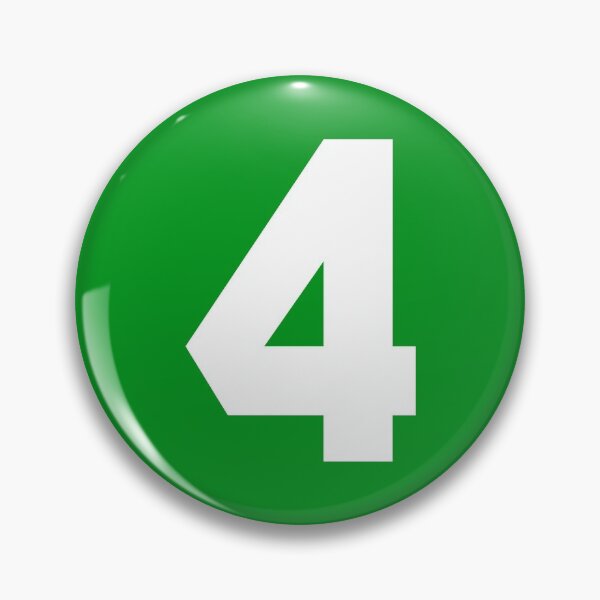 Item preview, Number 4 Sports Green designed and sold by Shariss.