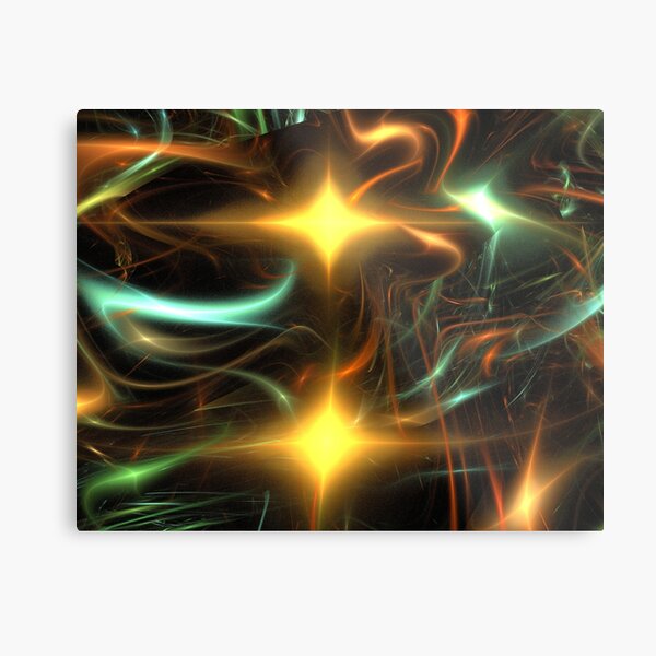 Autumn Stars Metal Print