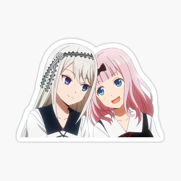 Chika and Kei - Kaguya-sama: Love is War Sticker