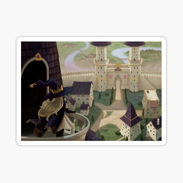 Witch's castle Sticker