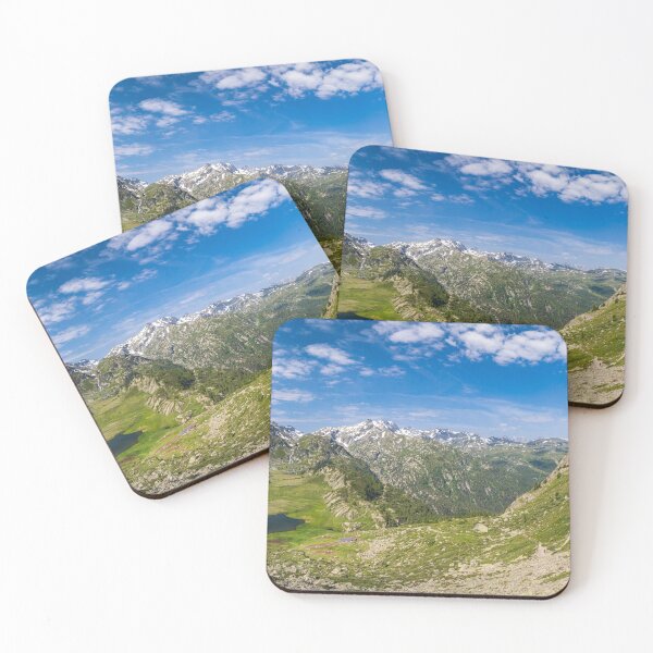 Item preview, Lago dei Seracchi and behind the Rutor Glacier in a summer day designed and sold by zakaz86.