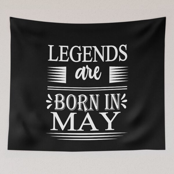 Item preview, Legends Are Born In May Birthday designed and sold by ZiesMerch.