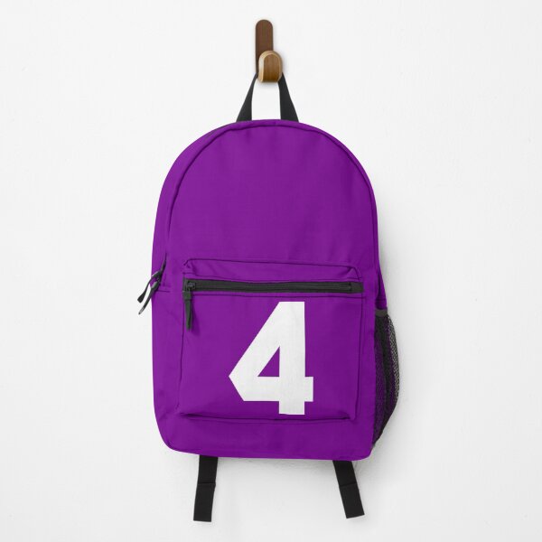Item preview, Number 4 Sports Purple designed and sold by Shariss.