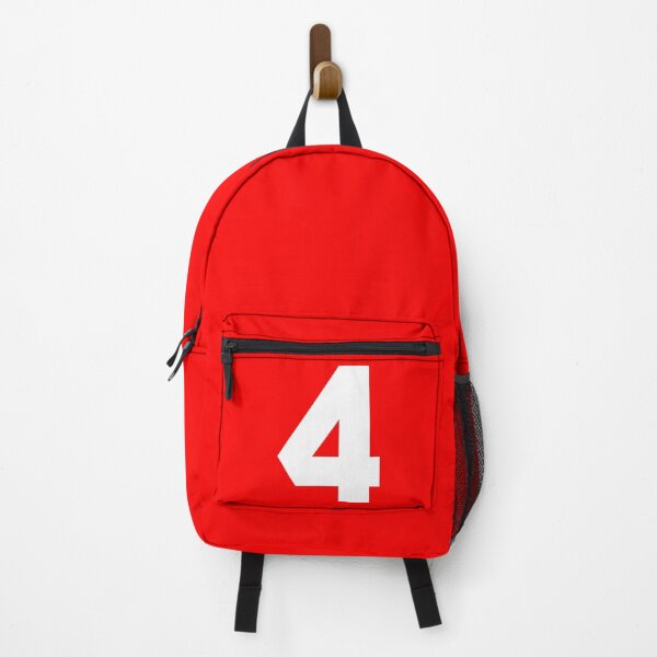 Item preview, Number 4 Sports Red designed and sold by Shariss.