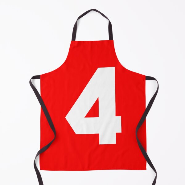 Item preview, Number 4 Sports Red designed and sold by Shariss.