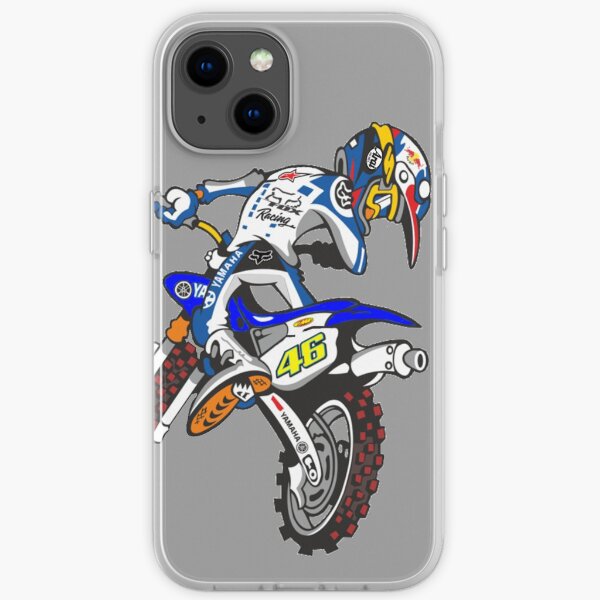 Motocross Rider iPhone Soft Case