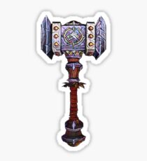 Doomhammer - Mosaic Sticker