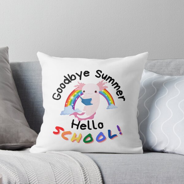 Item preview, Axolotl Goodbye Summer Hello School | Back to School During Pandemic | Fall 2021 | School is Starting | Student Life | College Life | Teacher Life designed and sold by 732Studio.