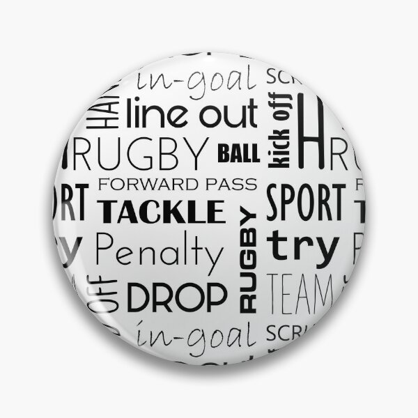 Item preview, Rugby Text Pattern White designed and sold by Pablo Pereyra.