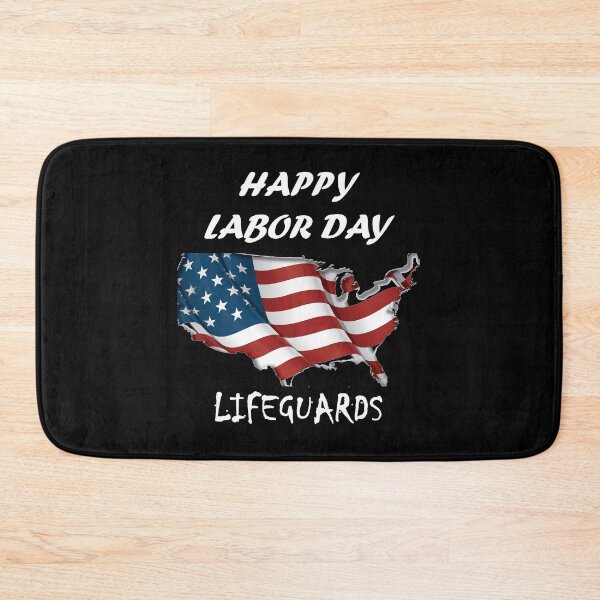Item preview,   HAPPY LABOR DAY FOR Lifeguards designed and sold by Anoirshop ⭐⭐⭐⭐⭐.