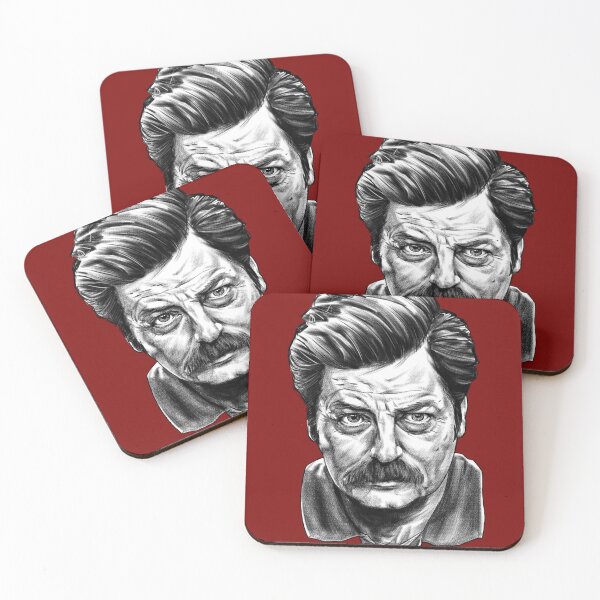 Item preview, Ron Swanson designed and sold by Stephen Brotherstone.
