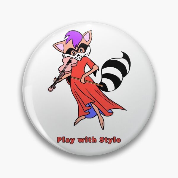 Item preview, Play With Style Raccoon Violinist designed and sold by janraydesigns.