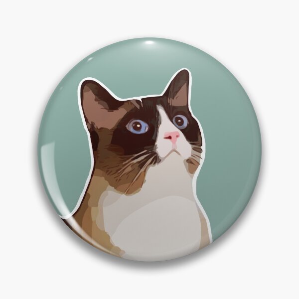 Item preview, Snowshoe Cat (Green) designed and sold by jelibobs ..
