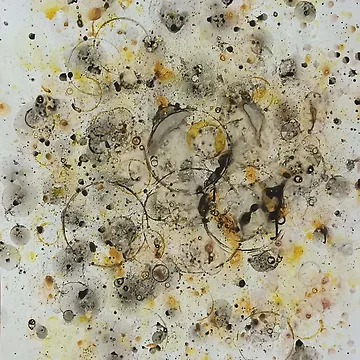 Artwork thumbnail, Yellow bubbles by sofijakovacevic