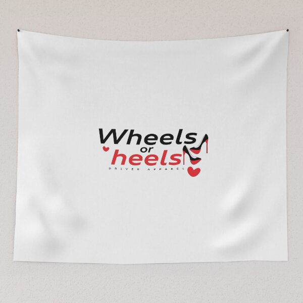 Item preview, Wheels or heels heart designed and sold by grafik.