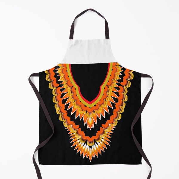Item preview, Fashion necklace pattern on black background designed and sold by AnyMage.