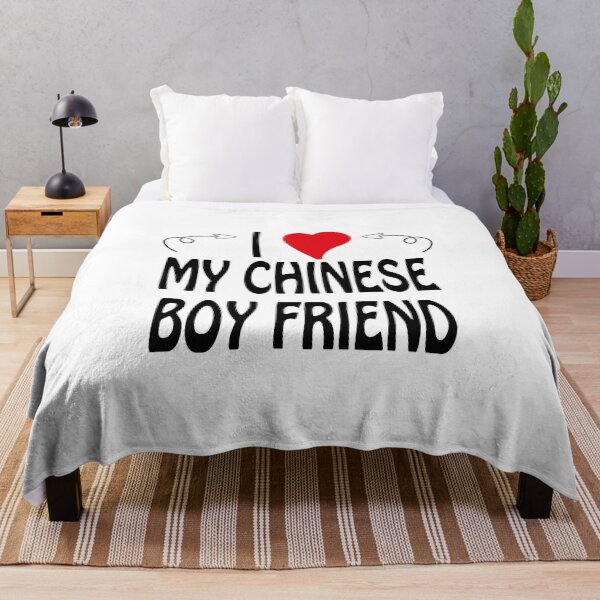 Item preview, I Love My Chinese Boy Friend designed and sold by bahicharafe.