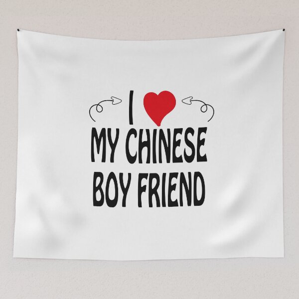 Item preview, I Love My Chinese Boy Friend designed and sold by bahicharafe.