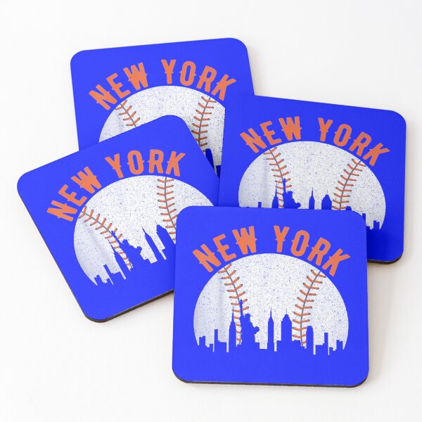 Item preview, Vintage New York NY Skyline City Baseball Met At Gameday designed and sold by David Kiser.