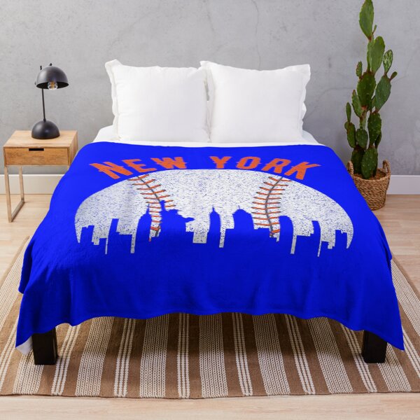 Item preview, Vintage New York NY Skyline City Baseball Met At Gameday designed and sold by David Kiser.