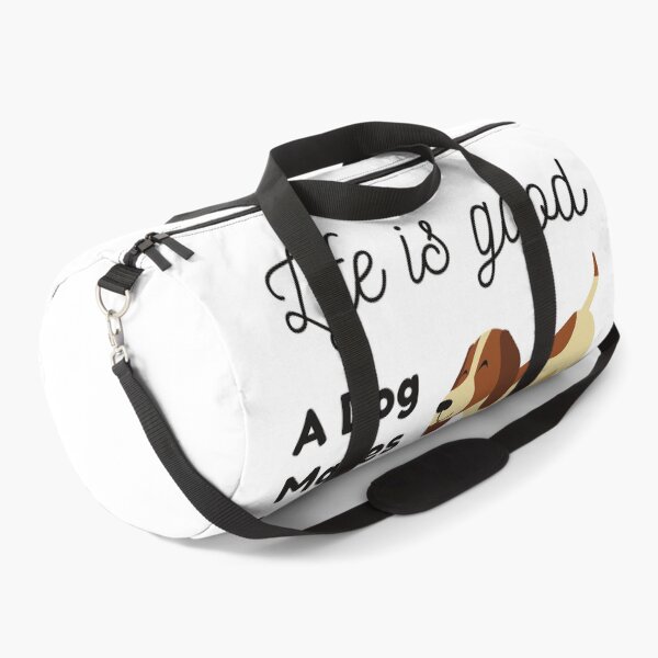 Item preview, Life is good a dog makes it better designed and sold by RK-Artist.