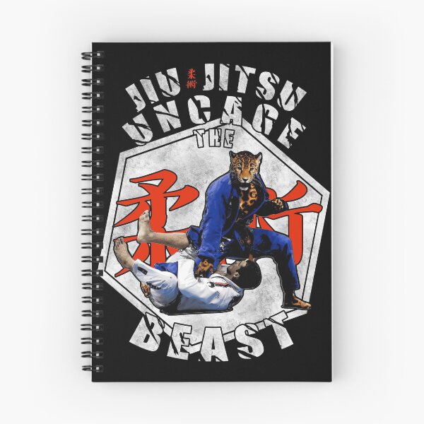 Item preview, Jiu Jitsu Uncage the Beast Martial Arts gift designed and sold by 8FistsofTees.