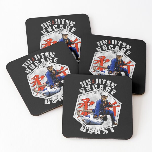 Item preview, Jiu Jitsu Uncage the Beast Martial Arts gift designed and sold by 8FistsofTees.