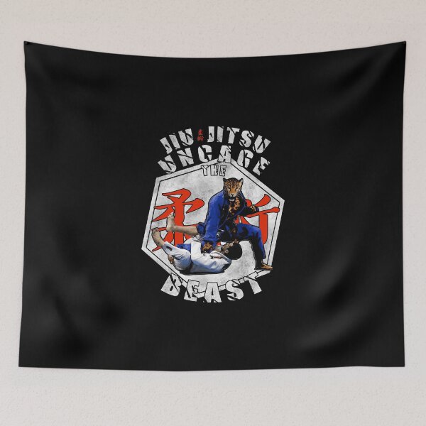 Item preview, Jiu Jitsu Uncage the Beast Martial Arts gift designed and sold by 8FistsofTees.