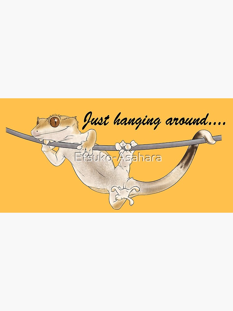 "Just hanging around" Poster by EtsukoAsahara Redbubble
