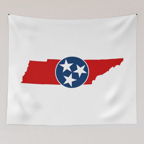 Item preview, Tennessee Flag Tristar designed and sold by SportsT-Shirts.