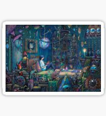 Howl's room in Moving Castle Sticker