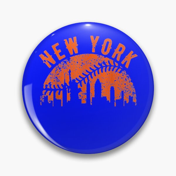 Item preview, Vintage New York NY Skyline City Baseball Met At Gameday designed and sold by David Kiser.