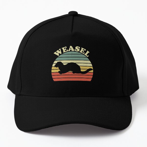 Vintage Weasel Animal Baseball Cap