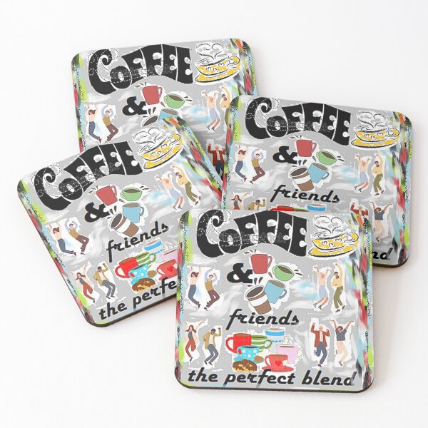 Item preview, COFFEE AND FRIENDS.....THE PERFECT BLEND, Coffee makes everything possible, Caffeine Queen designed and sold by Adri Barnard.