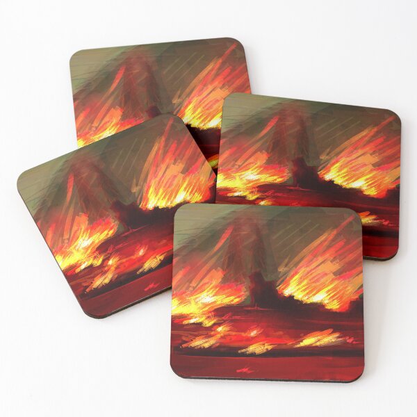 Item preview, Wildfire Painting designed and sold by froggyandbimbf.