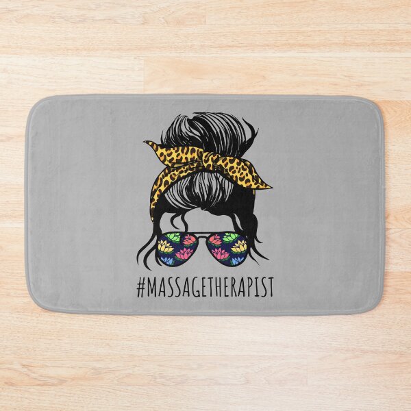 Item preview, Massage Therapist With Messy Bun designed and sold by Lemon Pepper.