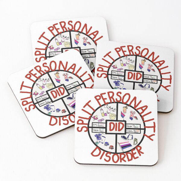 Item preview, Split personality disorder  designed and sold by MentalHealthEm.