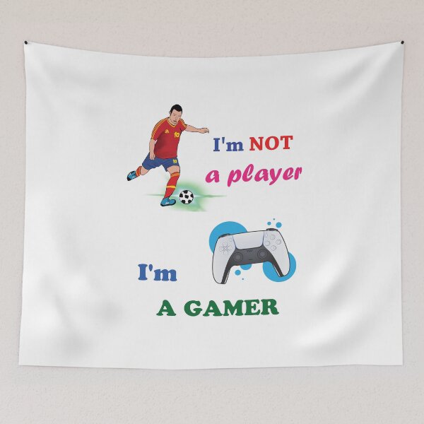 Item preview, I'm Not a Player I'm a Gamer designed and sold by omegaplus.